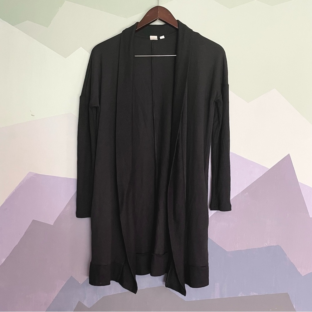 • GAP live-in longline open-front cardigan wrap • - Picture 3 of 5